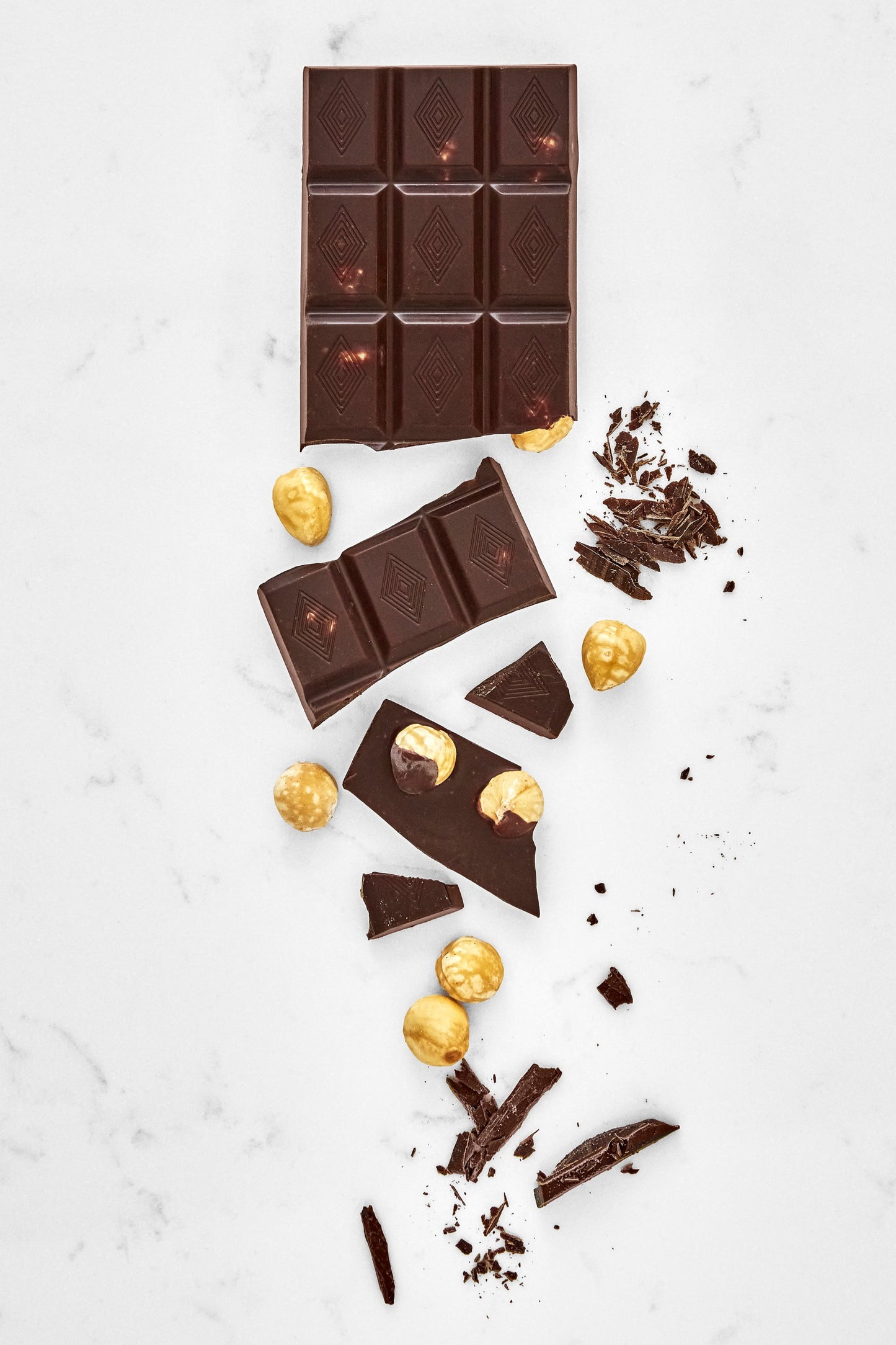 Dark with Roasted Hazelnuts