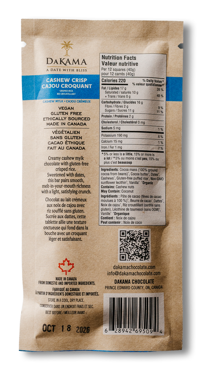 Cashew Crisp - Case of 12