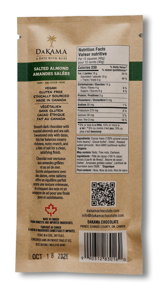 Dark Salted Almond - Case of 12