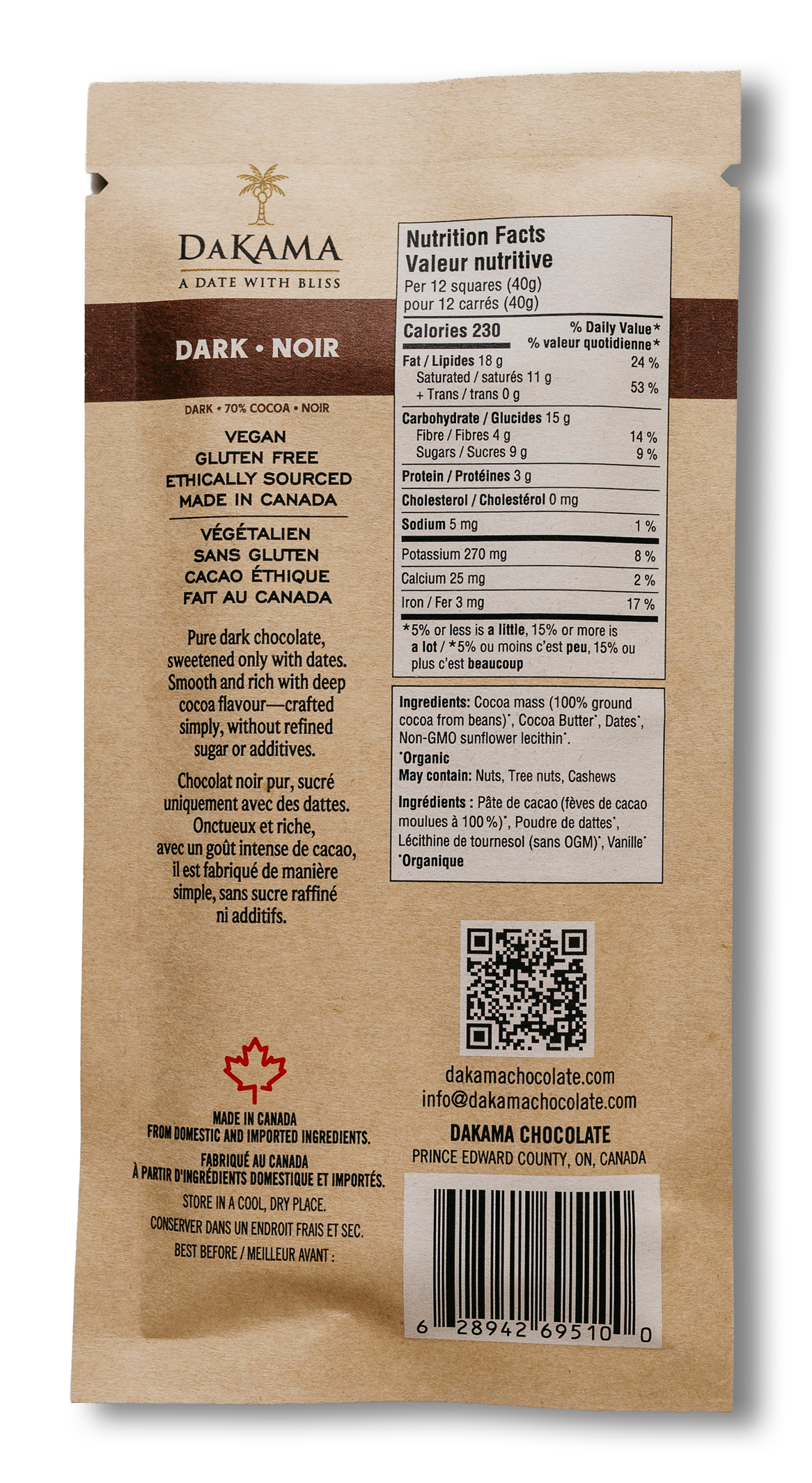 Dark 70% - Case of 12